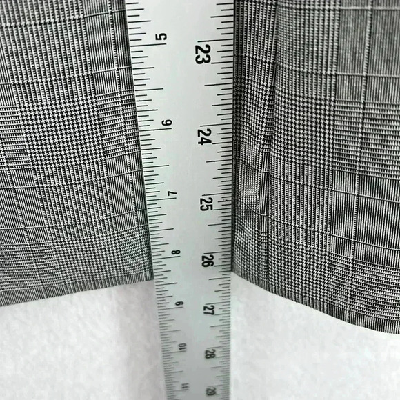 Rafaella Women’s Suit Jacket Size 14 Subtle Black/White Plaid Poly/Rayon/Spandex - Picture 10 of 10